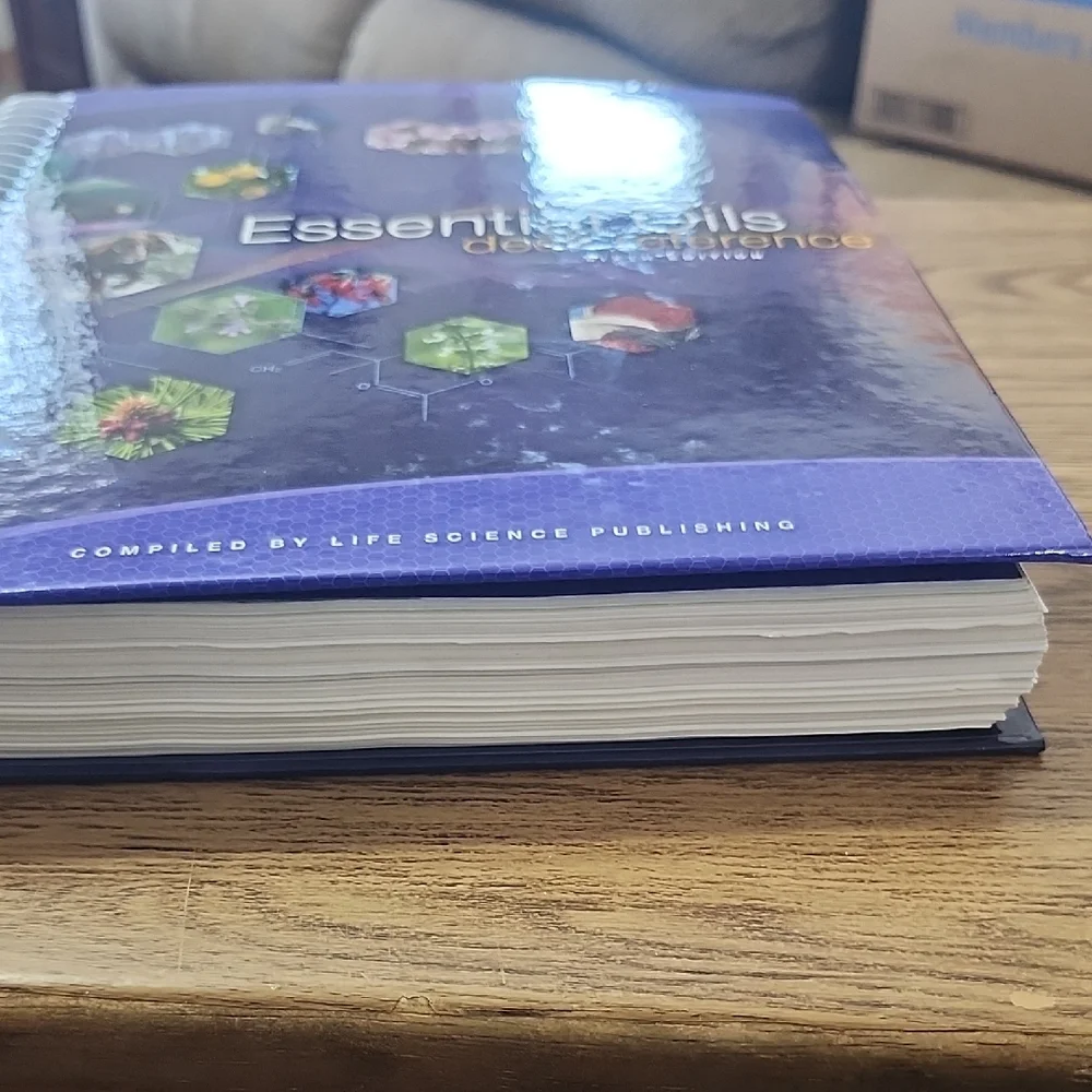 Essential Oils Desk Reference Guide Sixth Edition hard covered, spiral bound
